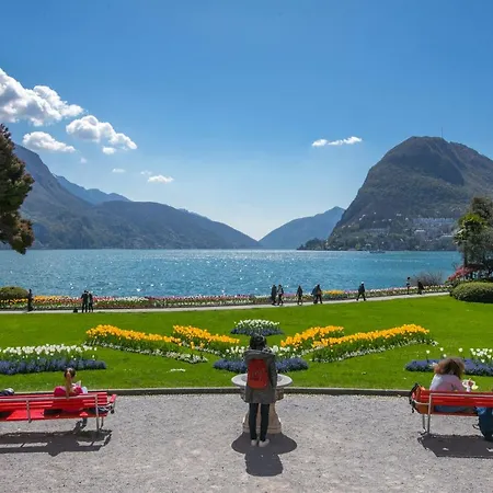 Magic Gandria Lake-view Terrace - Happy شقة